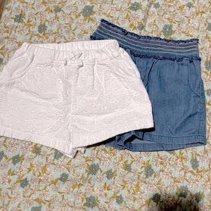 (2) for the price of one, baby girl shorts